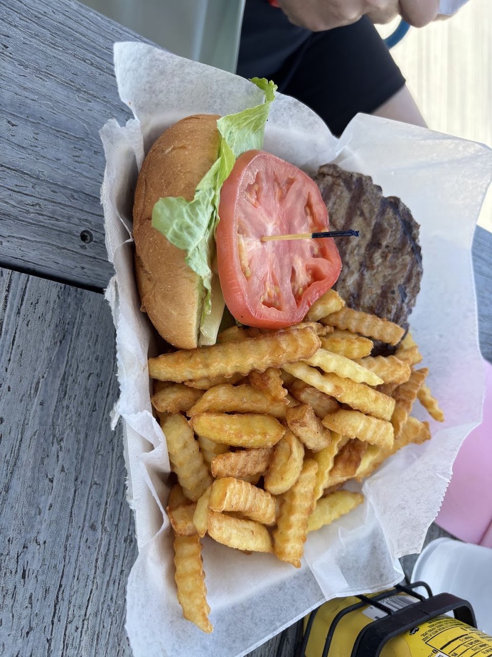 Burger with Fries