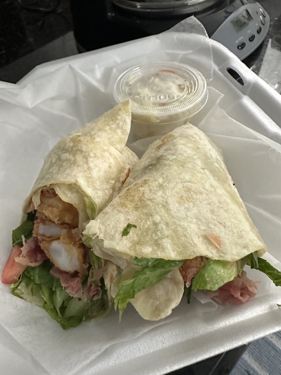 Grilled Chicken Caesar Wrap